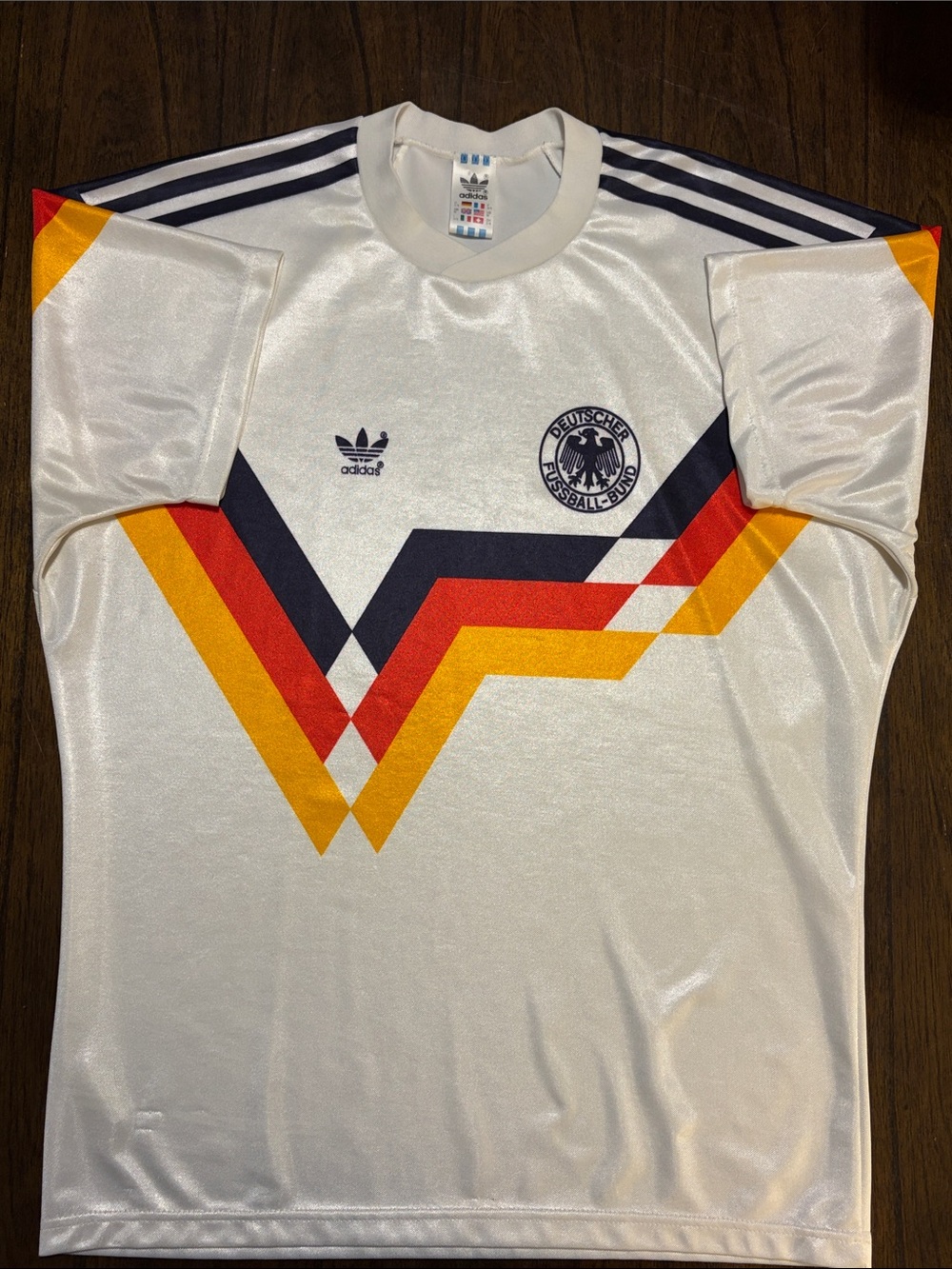 Authentic Vintage West Germany Adidas Soccer Jersey – Mint Condition